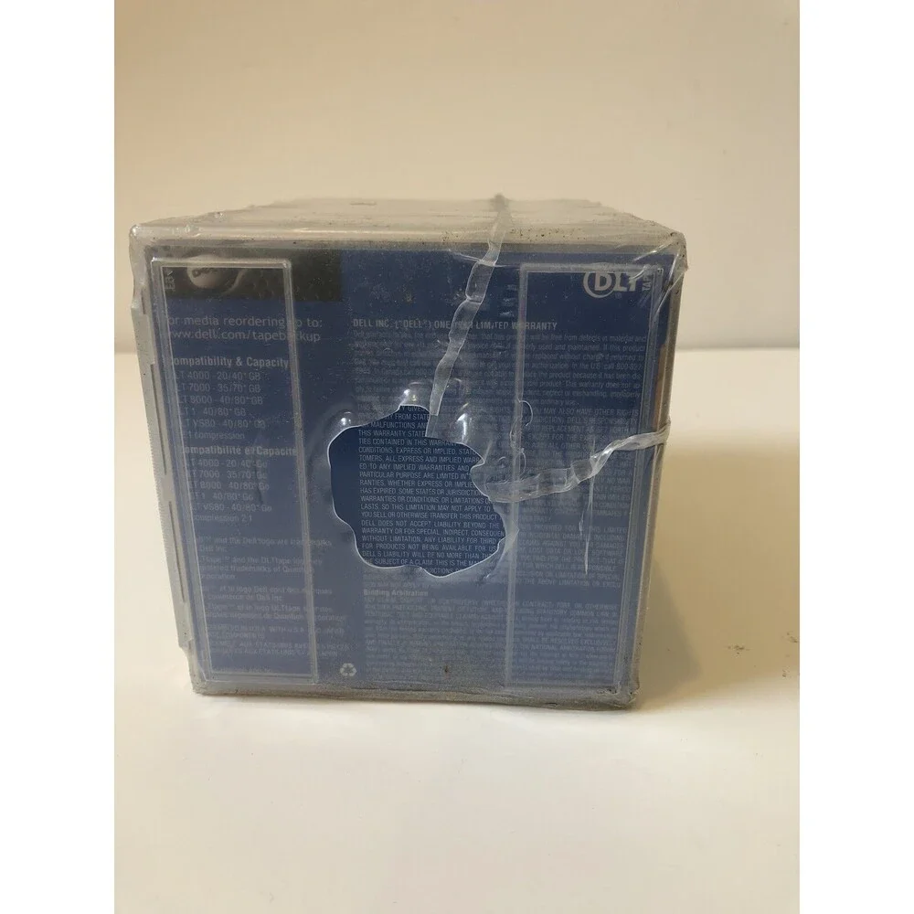 Pack of 5 Dell DLTtape IV 40GB/80GB Data Cartridges NEW